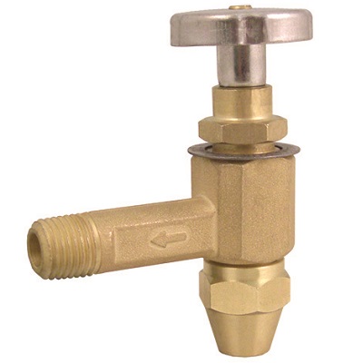 Beckett 12250 Fusible Burner Angle Valve 1/2" x 1/4" (1-1/4" Long)